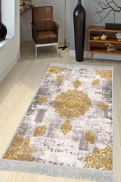 Conceptum Els1104 Alfombra de Terciopelo Multicolor 80 x 120 cm